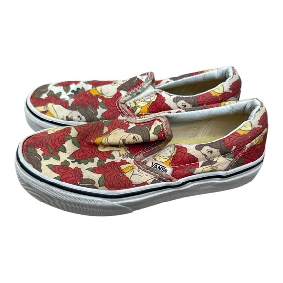 Vans Disney Princess Belle Beauty and The Beast Slip-On Shoes - Picture 4 of 7